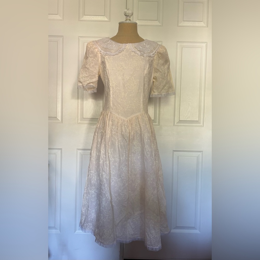 Gunne Sax Vintage Collared Dress